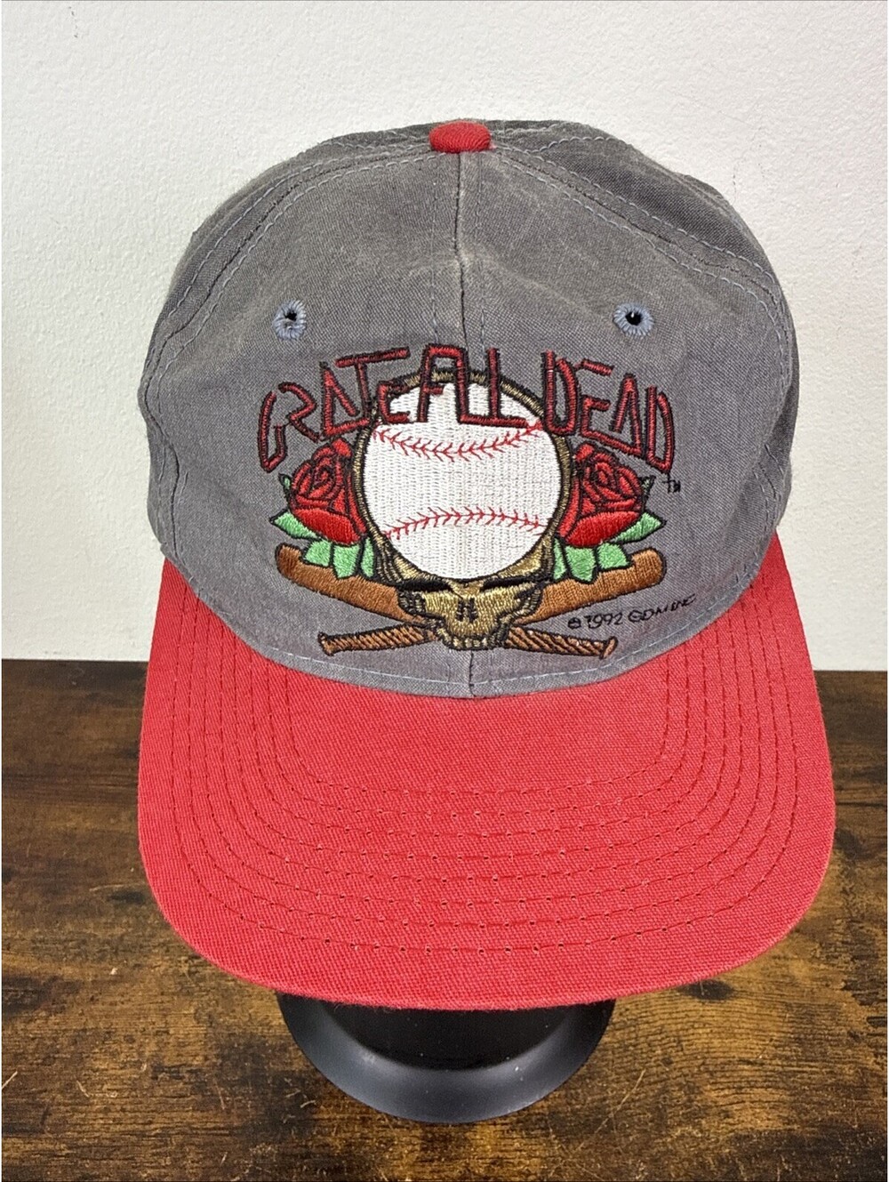 Grateful Dead 1992 BALZOUT Baseball Snapback Hat USA Made Vintage EUC